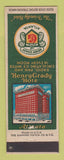 Matchbook Cover - Henry Grady Hotel Atlanta GA