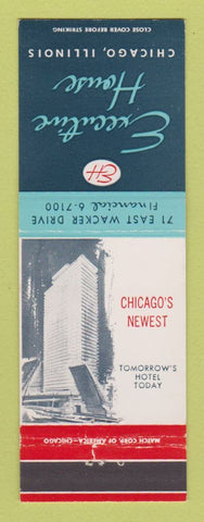 Matchbook Cover - Executive House Hotel Chicago IL