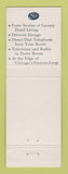 Matchbook Cover - Executive House Hotel Chicago IL