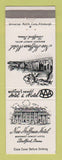 Matchbook Cover - New Hoffman Hotel Bedford PA