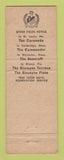 Matchbook Cover - Hotel Governor Clinton New York City