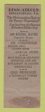 Matchbook Cover - Penn Stroud Hotel Stroudsburg PA WEAR