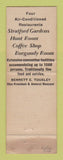 Matchbook Cover - Bellevue Stratford Hotel Philadelphia PA WEAR