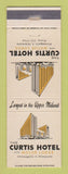 Matchbook Cover - Curtis Hotel Minneapolis MN