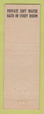 Matchbook Cover - Curtis Hotel Minneapolis MN