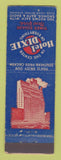 Matchbook Cover - Hotel Dixie New York City