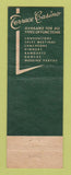 Matchbook Cover - Morrison Hotel Chicago IL Boston Oyster House