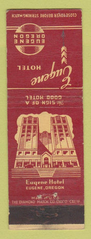 Matchbook Cover - Eugene Hotel OR WEAR