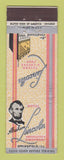 Matchbook Cover - Abraham Lincoln Hotel Springfield IL
