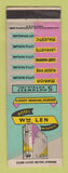 Matchbook Cover - Hotel Wm Len Memphis TN