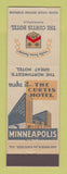 Matchbook Cover - Curtis Hotel Minneapolis MN