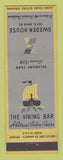 Matchbook Cover - Sweden House Viking Bar Chicago IL