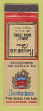 Matchbook Cover - Bostonian Shoes Augusta ME