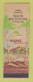 Matchbook Cover - Falmouth Hotel Portland ME