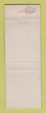 Matchbook Cover - Brandy Pond Cabins Naples ME