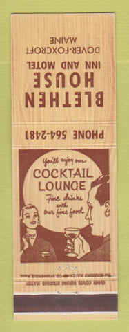 Matchbook Cover - Blethen House Inn Motel Dover Foxcroft ME