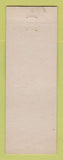 Matchbook Cover - Harlow's Luncheonette Norway ME