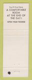 Matchbook Cover - Waterville Motor Lodge ME