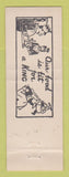 Matchbook Cover - Skowhegan House ME