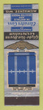 Matchbook Cover - Globe Van Doorn Elevator Cars Milwaukee WI