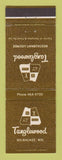 Matchbook Cover - Tanglewood Restaurant Lounge Milwaukee WI
