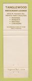 Matchbook Cover - Tanglewood Restaurant Lounge Milwaukee WI