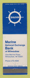 Matchbook Cover - Marine National Exchange Bank Milwaukee WI