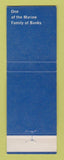 Matchbook Cover - Marine National Exchange Bank Milwaukee WI
