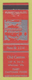 Matchbook Cover - Old Canton Chinese Restaurant Milwaukee WI
