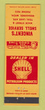 Matchbook Cover - Vincent's Shell oil gas Negaunee MI