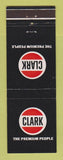 Matchbook Cover - Clark oil gas