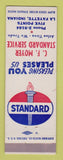 Matchbook Cover - CF Moyer Standard oil gas Lafayette IN