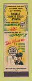 Matchbook Cover - Cities oil gas Nicholas' Canby MN