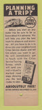 Matchbook Cover - Cities oil gas Nicholas' Canby MN