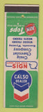 Matchbook Cover - Calso oil gas RPM Craig Chevrolet Newcastle WY