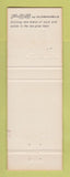 Matchbook Cover - Oldsmobile F-85 Economy Chevrolet Elizabethtown NC WEAR