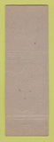 Matchbook Cover - Mobil oil gas Heating Lutz Jackson MI