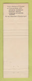 Matchbook Cover - Oldsmobile Starfire Walker Chevrolet Jesup GA WEAR
