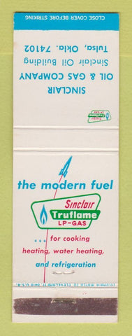 Matchbook Cover - Sinclair oil gas LP Tulsa OK