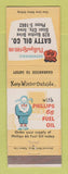 Matchbook Cover - Phillips 66 oil gas Gatty Sioux City IA heating
