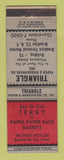 Matchbook Cover - Triangle Paper and Woodenware Brooklyn NY paper bags
