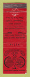 Matchbook Cover - Famous Italian Cafe Pizza Detroit MI WEAR