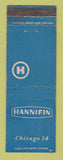 Matchbook Cover - Hannifin Chicago IL pneumatic hydraulic machinery WEAR