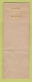 Matchbook Cover - Purdy Machinery London UK England WORN