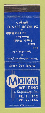 Matchbook Cover - Michigan Welding WEAR