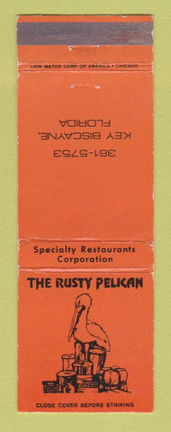 Matchbook Cover - Rusty Pelican Key Biscayne Miami FL