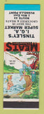 Matchbook Cover - Tinsley's IGA Grocery Russells Point OH hillbilly