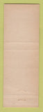 Matchbook Cover - S and S Motel Oshkosh NE hillbilly