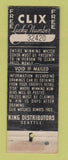 Matchbook Cover - Societe Chocolates Imperial Candy Seattle WA WEAR