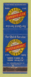 Matchbook Cover - Sieburg's Restaurant New York City WEAR
